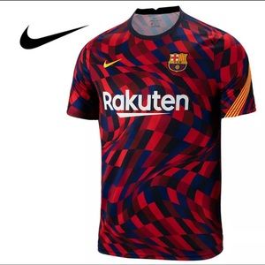 NWT FC Barcelona 20/21 Pre Match Soccer Jersey